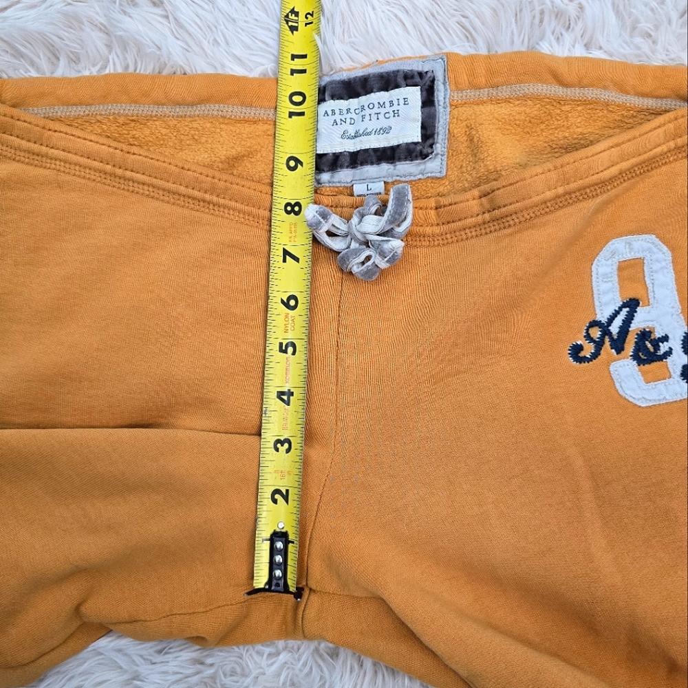 Y2K Vintage Abercrombie & Fitch Orange SweatPants - Picture 5 of 15